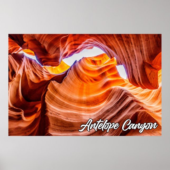 Antelope Canyon Navajo Nation, USA Poster (Framsidan)