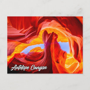 Antelope Canyon, Page, Arizona, Förenade Stater Vykort