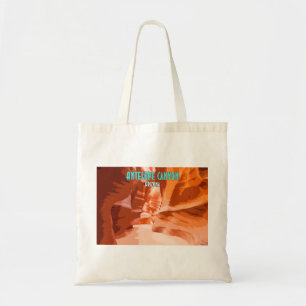 Antelope Canyon Page Arizona Vintage Tygkasse