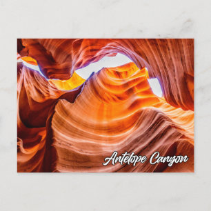 Antelope Canyon, Page, Arizona Vykort