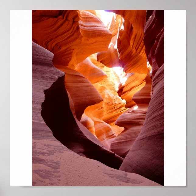 Antelope Canyon Poster (Framsidan)