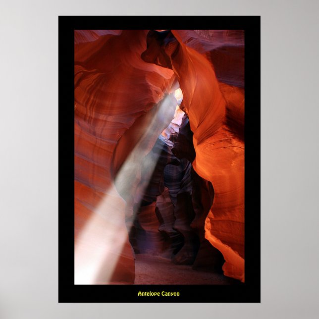 Antelope Canyon Poster (Framsidan)