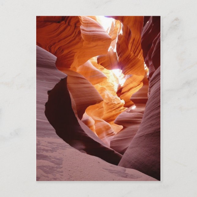 Antelope Canyon Sandstone Vykort (Framsida)