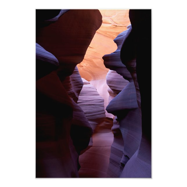 Antelope Canyon Skriv ut Fototryck (Framsidan)