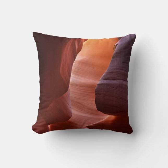 Antelope Canyon-slitsformationer Kudde (Framsida)