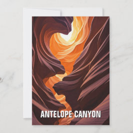 Antelope Canyon Souvenir Julkort