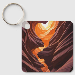 Antelope Canyon Souvenir Nyckelring