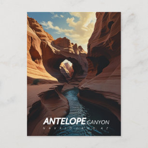 Antelope Canyon, USA Vykort