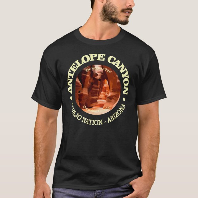 Antelope Canyon (V)   T Shirt (Framsida)