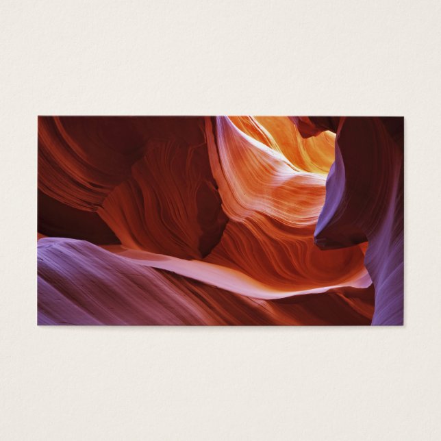 Antelope Canyon Visitkort (Framsidan)