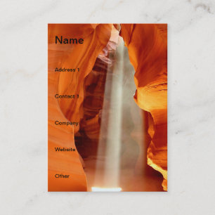 Antelope Canyon Visitkort