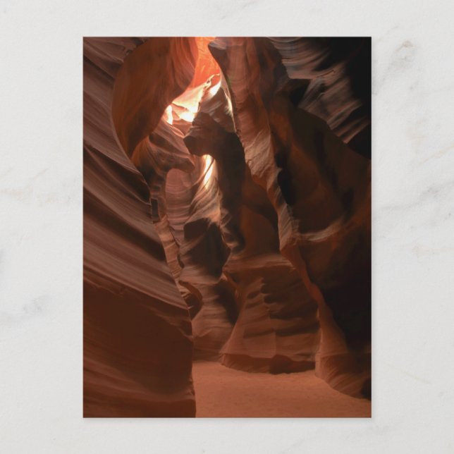 Antelope Canyon vycard Vykort (Framsida)