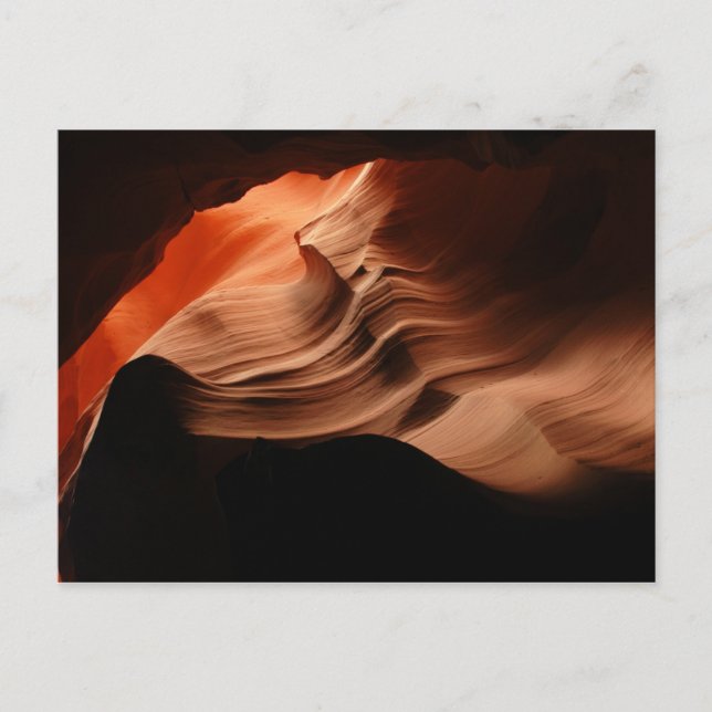 Antelope Canyon vycard Vykort (Framsida)