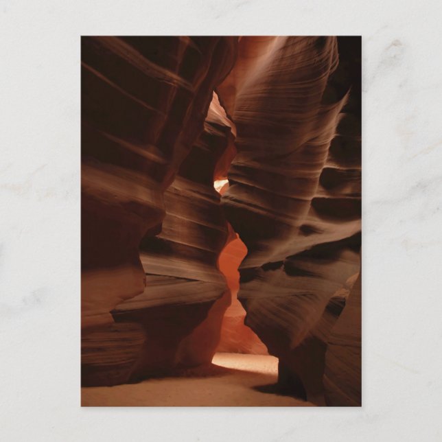 Antelope Canyon vycard Vykort (Framsida)