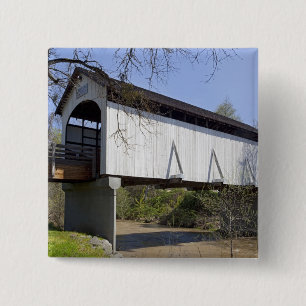 Antelope Creek Covered Bridge, byggd 1922 Knapp