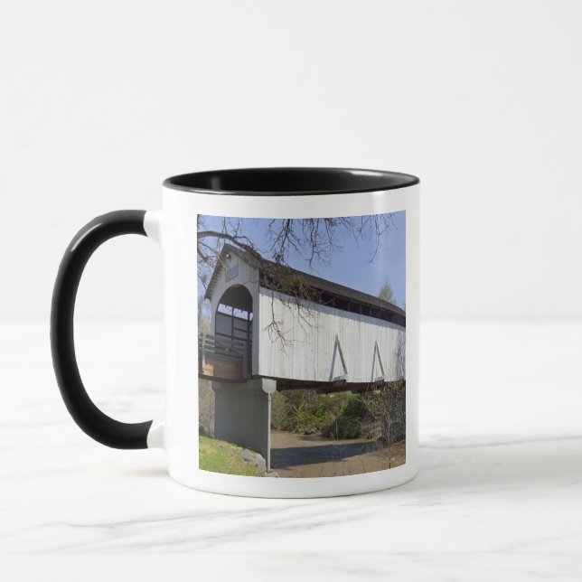 Antelope Creek Covered Bridge, byggd 1922 Mugg (Vänster)