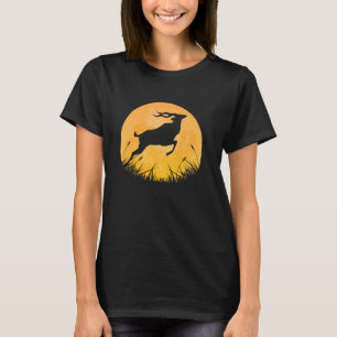 Antelope Easy Halloween Outfit Blue Bull Måne Cost T Shirt