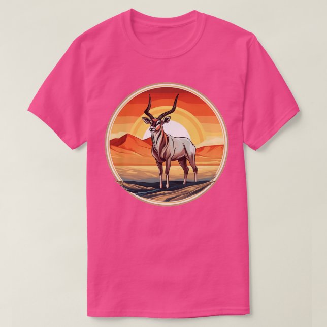 Antelope retro t shirt (Design framsida)