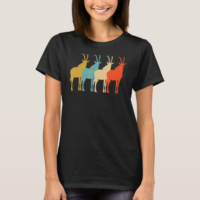 Antelope Retro Vintage T Shirt (Framsida)