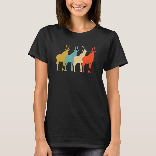 Antelope Retro Vintage T Shirt (Framsida)