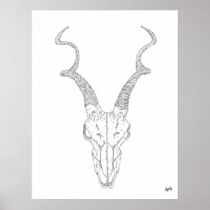 Antelope Skriv ut Poster