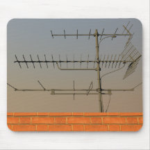 Antena de tv antigua