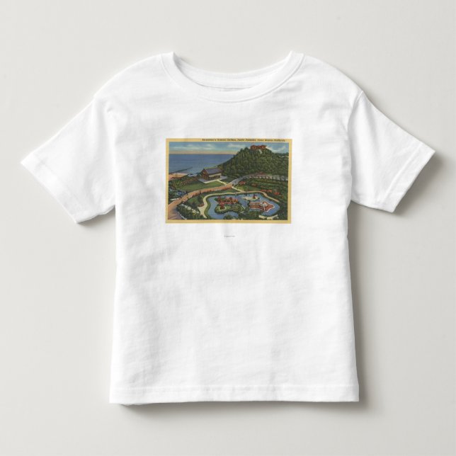 Antenn av Bernheimers österlänningträdgården Tee Shirt (Framsida)