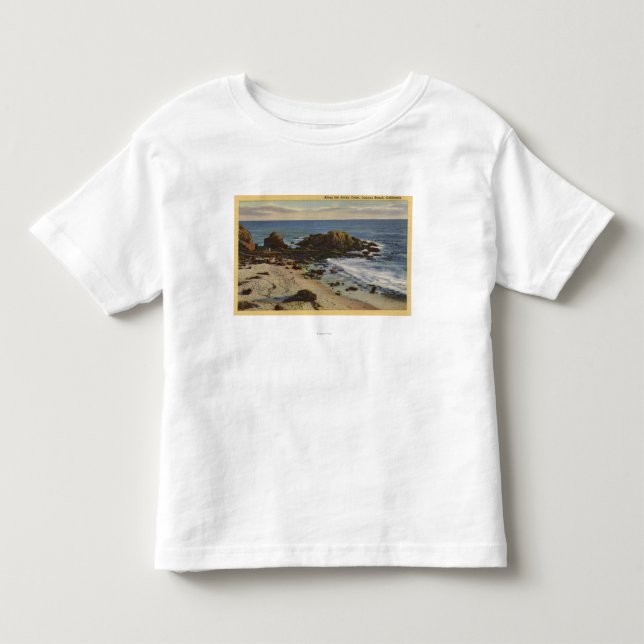 Antenn av den steniga kusten tee shirt (Framsida)