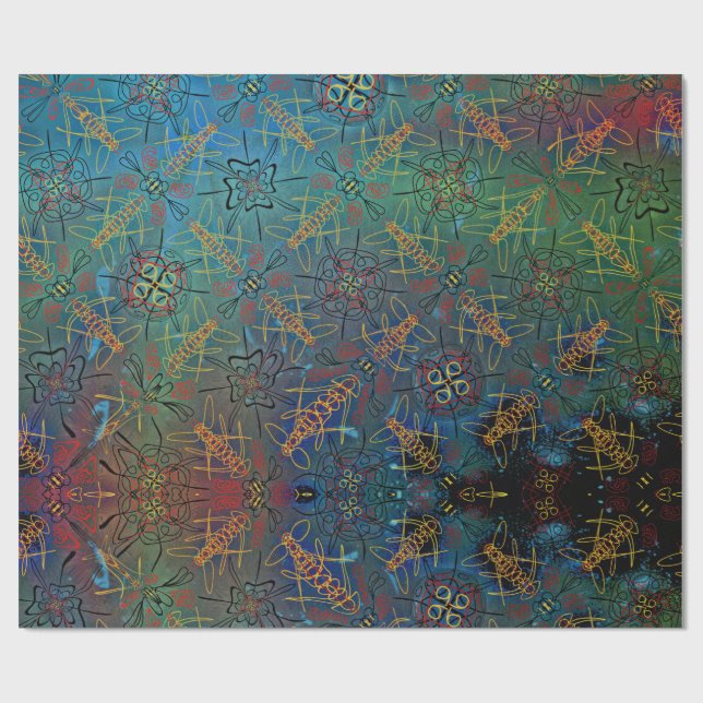 Antenna Presentpapper (Platt)