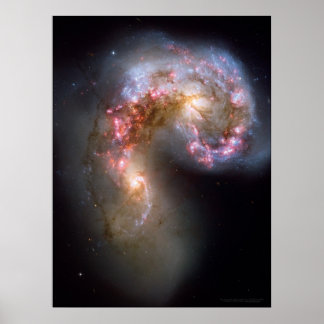 Antennae Galaxies 18 x 24 (21 x 28) Poster