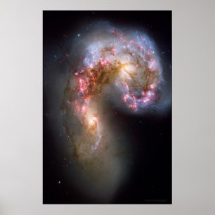 Antennae Galaxies 20 x 30 (21 x 28) Poster