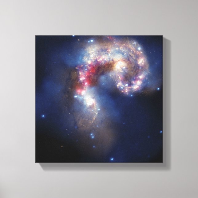 Antennae Galaxies Canvastryck (Framsida)