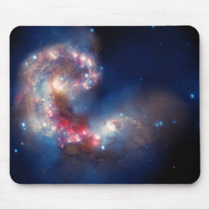 Antennae Galaxies Colorful Composite Musmatta
