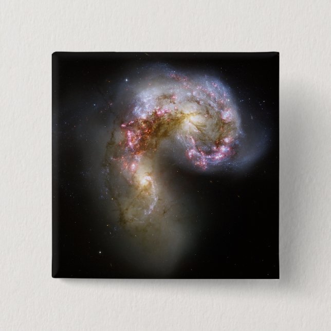 Antennae galaxies knapp (Framsida)