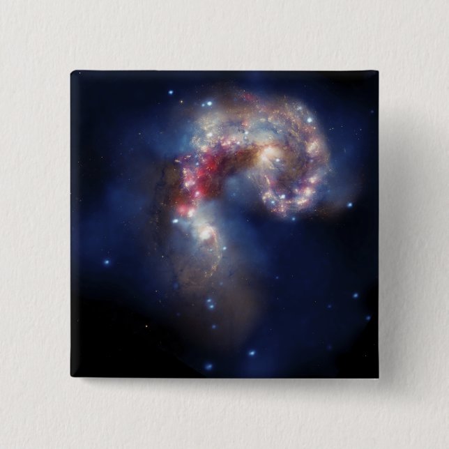 Antennae Galaxies Knapp (Framsida)