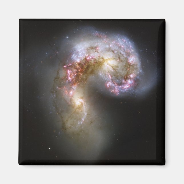 Antennae galaxies magnet (Framsidan)