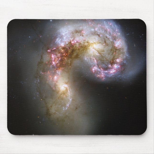 Antennae galaxies musmatta (Framsidan)