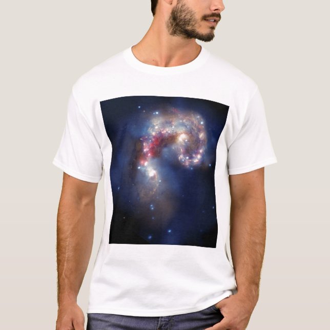 Antennae Galaxies Tee Shirt (Framsida)