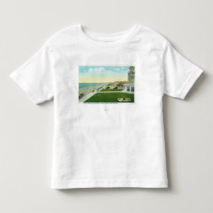 Antennen beskådar av BoardwalkSeasiden, ELLER T-shirt