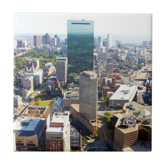 Antennen beskådar av Boston 2 Kakelplatta (Framsidan)