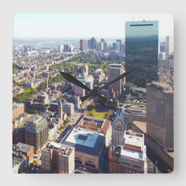Antennen beskådar av Boston Fyrkantig Klocka (Framsida)