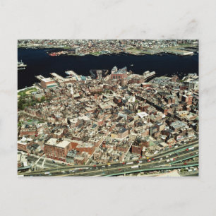 Antennen beskådar av Boston, MORSOR Vykort