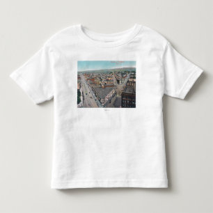 Antennen beskådar av CityOaklanden, CA Tee