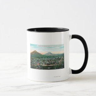 Antennen beskådar av CitySanen Luis Obispo, CA Mugg