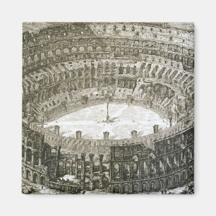 Antennen beskådar av Colosseumen i Rome från Magnet