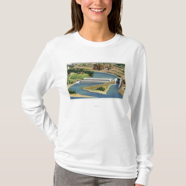 Antennen beskådar av den Bonneville Tee Shirt (Framsida)