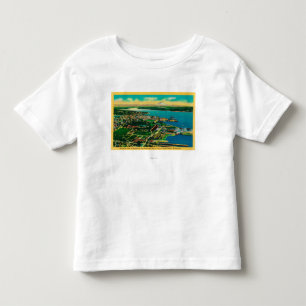 Antennen beskådar av den Bremerton och Bremerton Tee Shirt