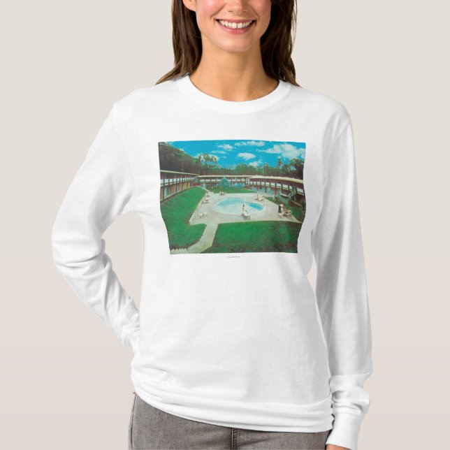 Antennen beskådar av den guld- tee shirt (Framsida)