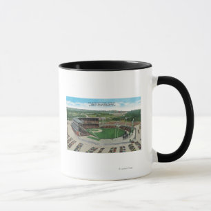 Antennen beskådar av den nya Milwaukee County Mugg