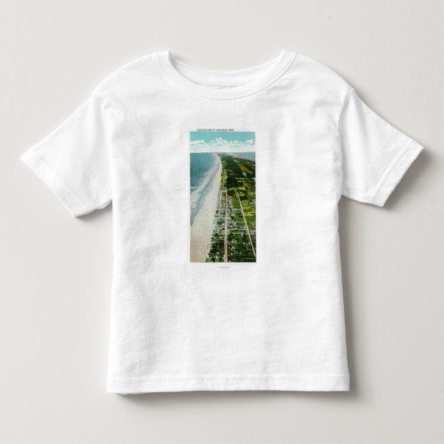 Antennen beskådar av det Beachfront T Shirt (Framsida)